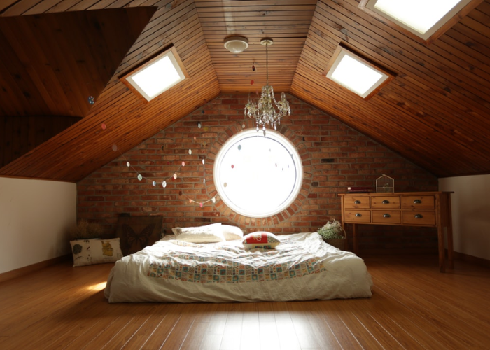 Wooden falseceiling